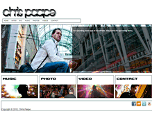 Tablet Screenshot of chrispaape.com
